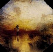 Joseph Mallord William Turner War, the Exile and the Rock Limpet oil on canvas